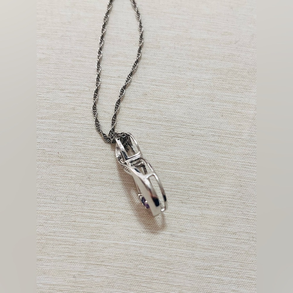 Infinity couples birthstone necklace - Picture 4 of 9